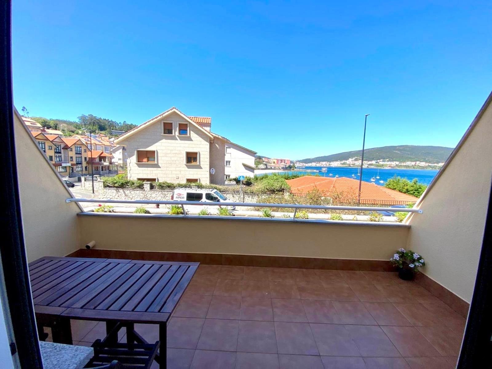 Apartamento Playa Blanca Corcubión Exteriör bild